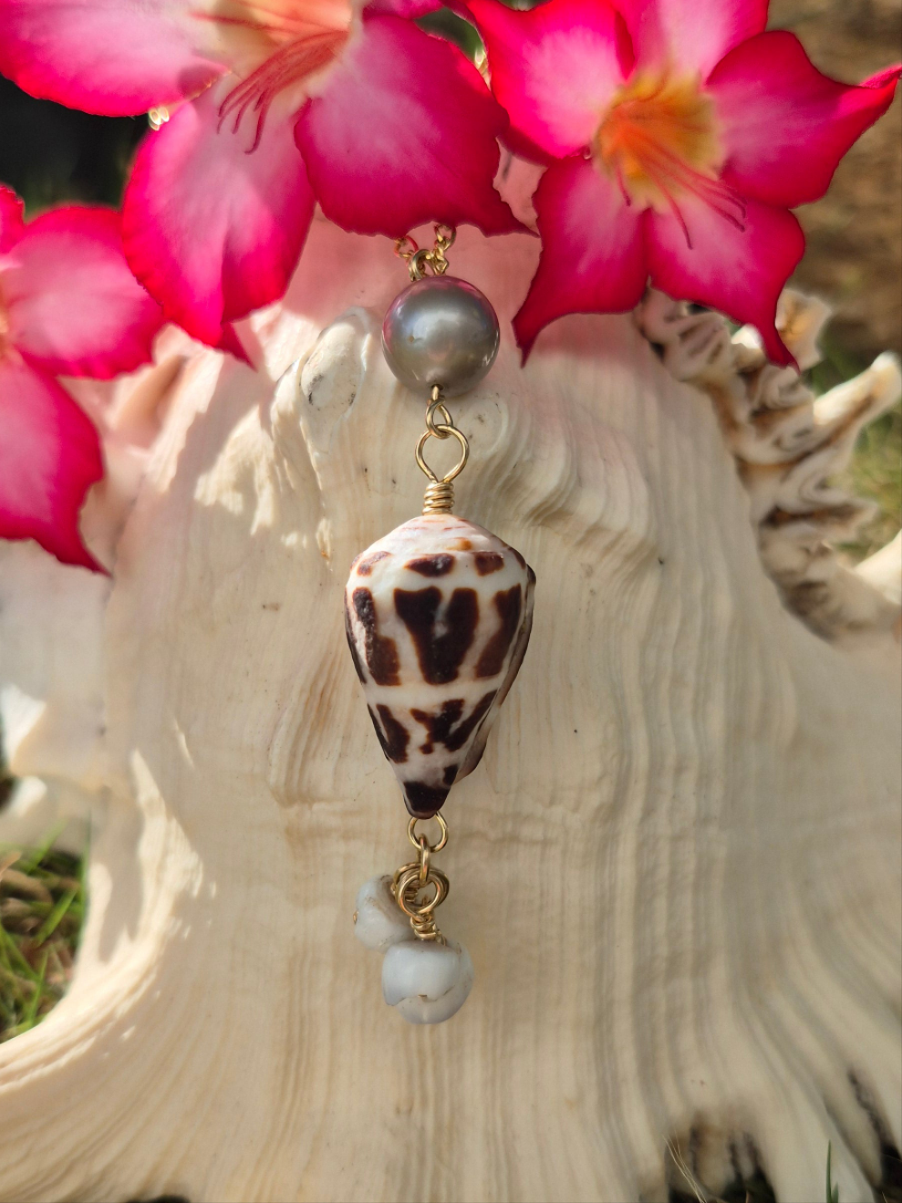Hebrew Cone Necklace