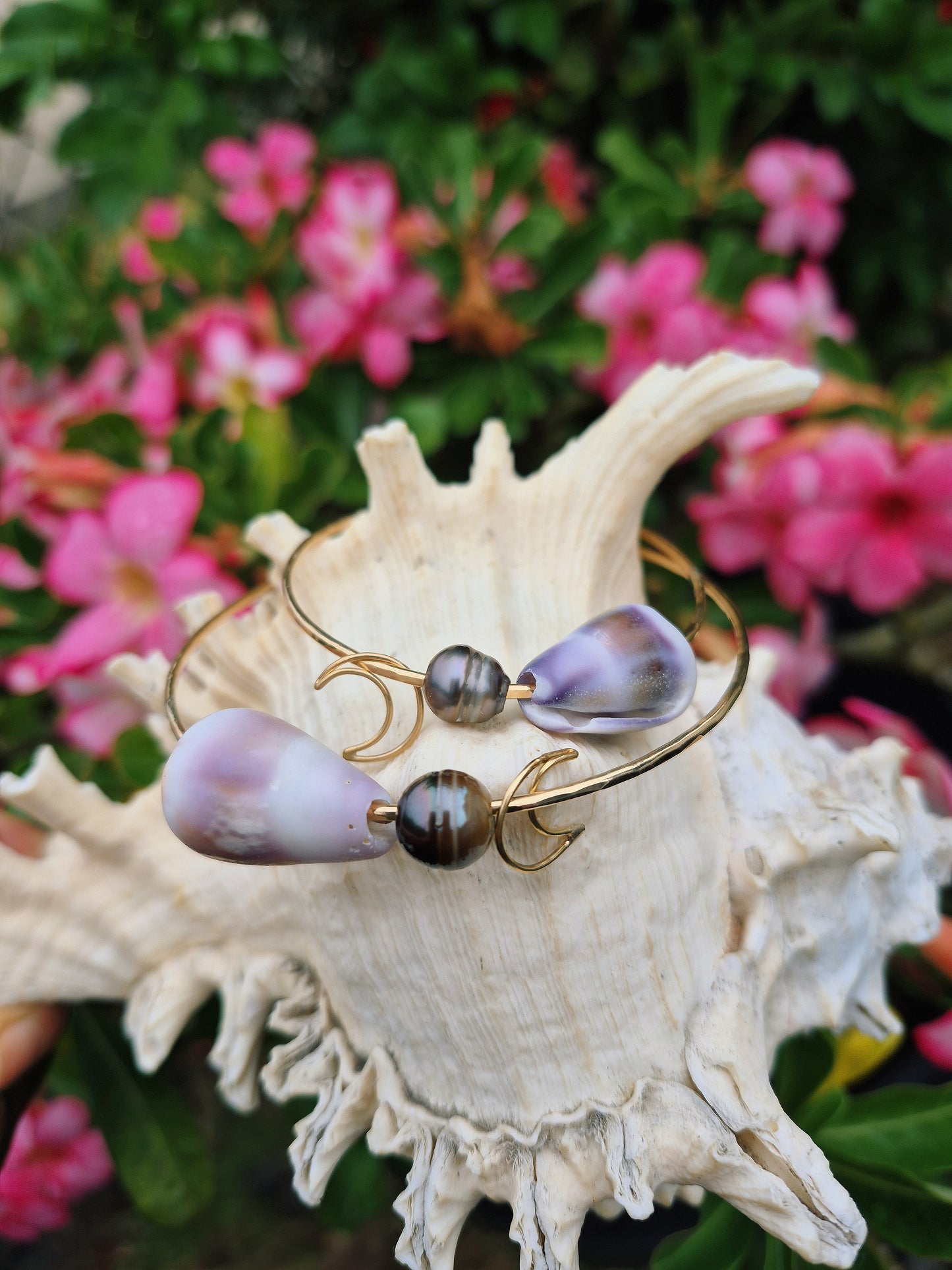 Bangle | Luna Charm | 14K Gold Filled